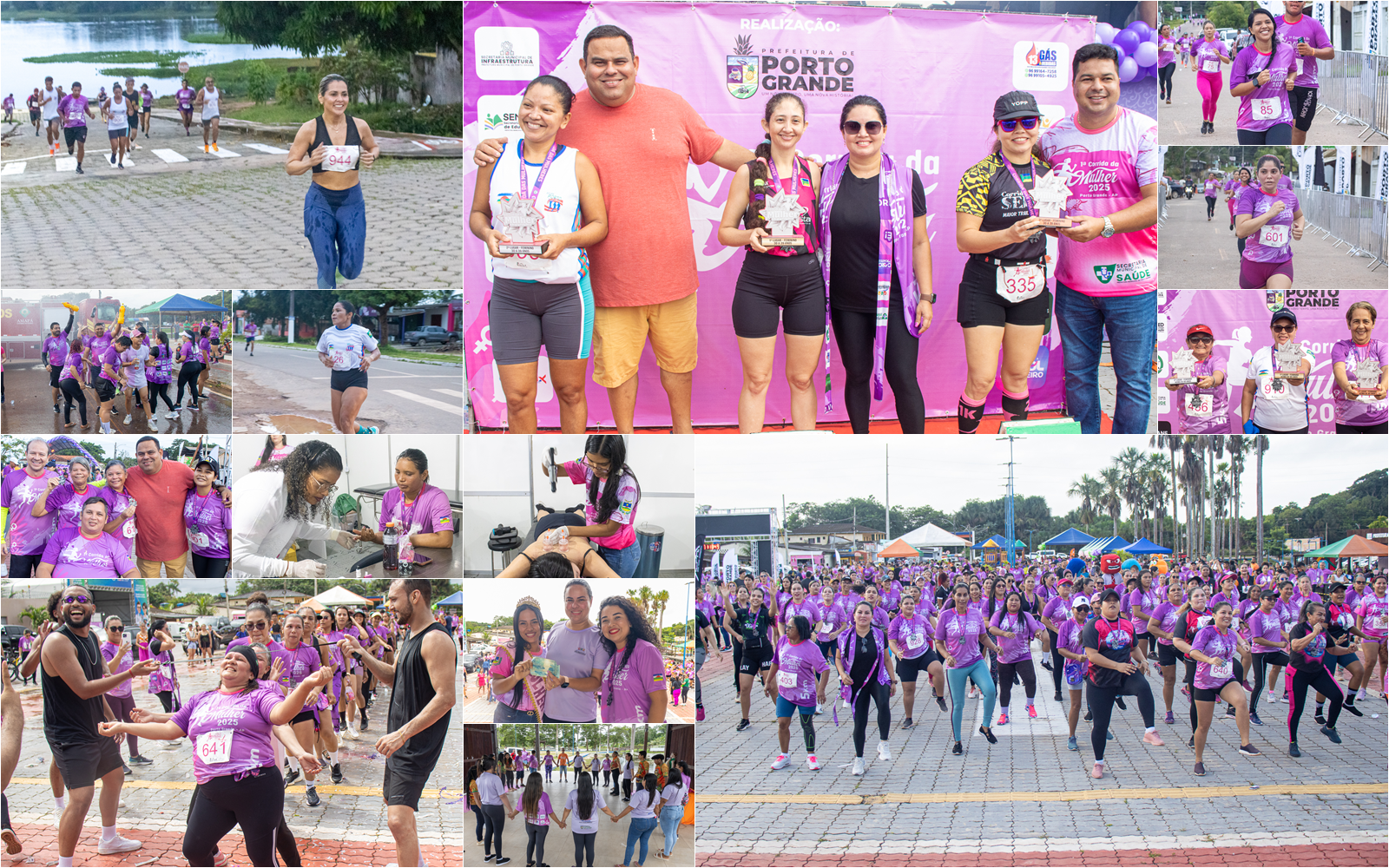 1° CORRIDA DA MULHER EM PORTO GRANDE